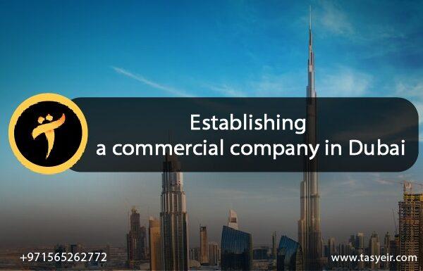 Establishing a commercial company in Dubai