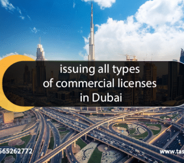 issuing all types of business licenses in Dubai Tasir