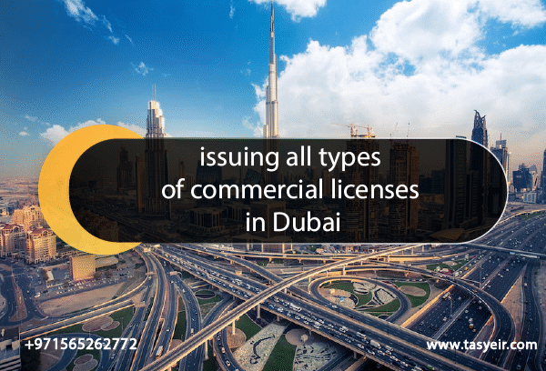 issuing all types of business licenses in Dubai Tasir